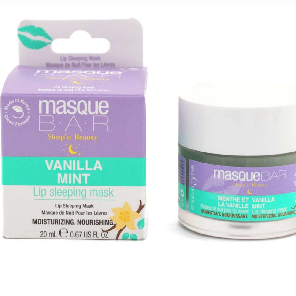 Masque Bar Vanilla Mint Lip Sleeping Mask